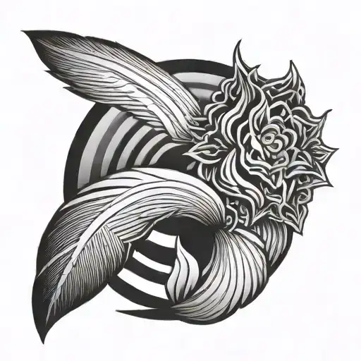 Extremely Simple Line Work Rainbow