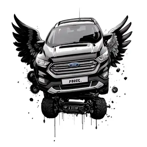 Ford Escape Rear-ended By Semi Angel Saving