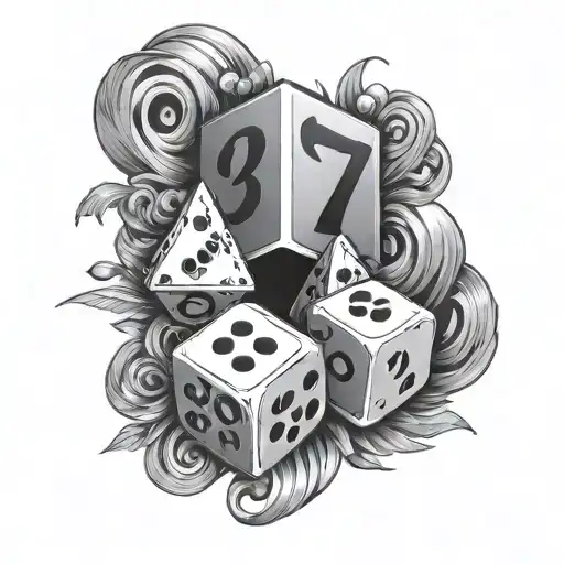 Big Seven Word And Dice