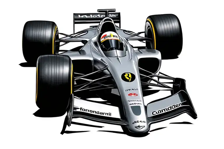 Ferrari Sf-25 Formula 1 Car