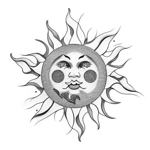 Cherry Blossom And Sun