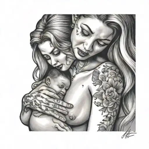 Busty Mother Breastfeeds Her Son