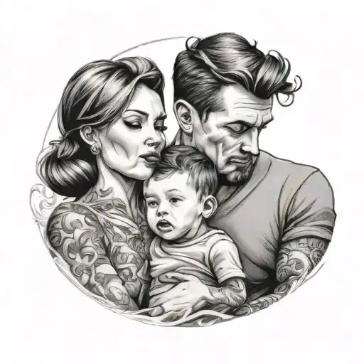 Husband Wife And Son