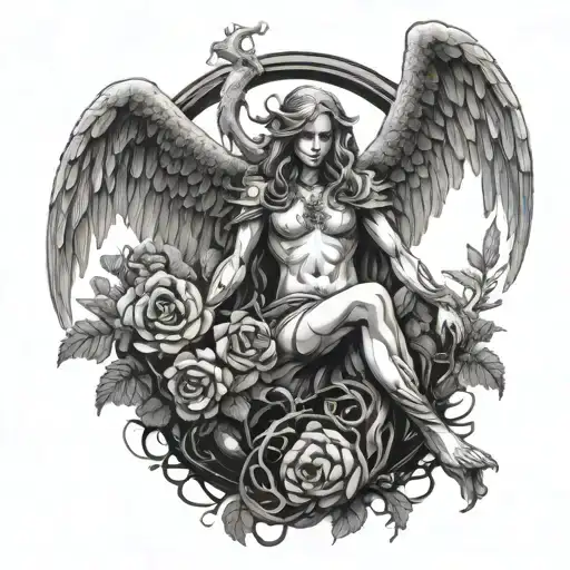 Poison Tree Angel Guarding