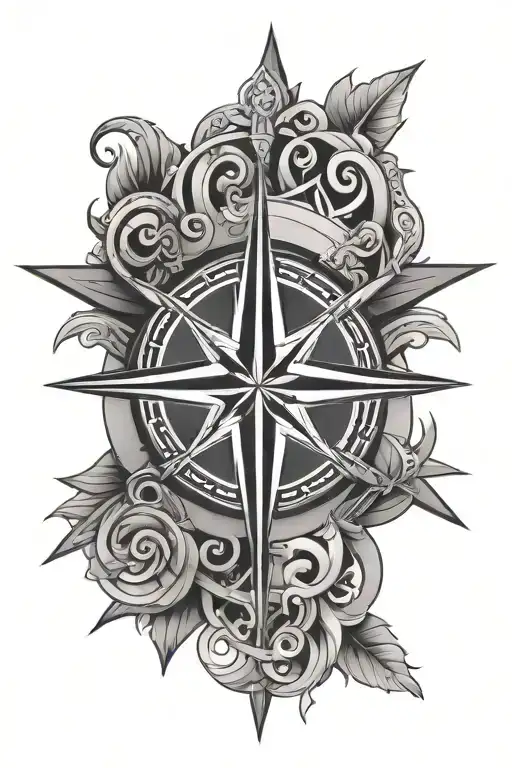 Polynesian Compass Rose
