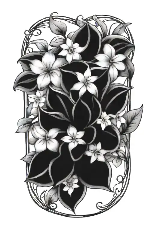 Forget Me Knot Flowers Wrapped