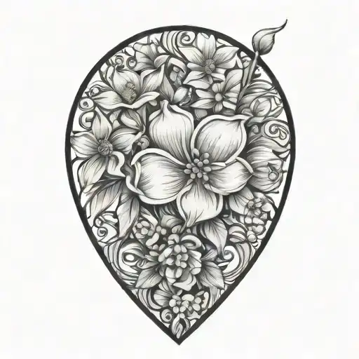 Forget Me Knot Flowers Wrapped