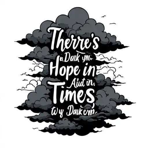 Clouds And A Bible Verse That Means Theres Hope In Dark Times