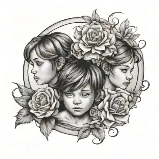 A Tattoo Design Represents My Three Children