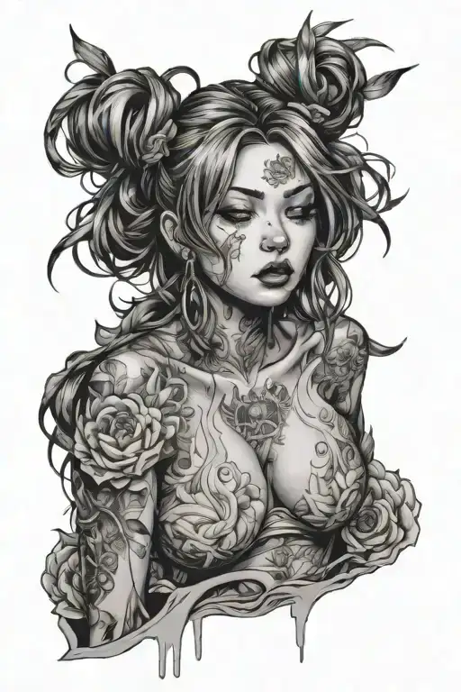 Ahegao Female Full Body