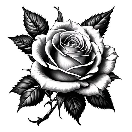 Rose Tattoo Realist