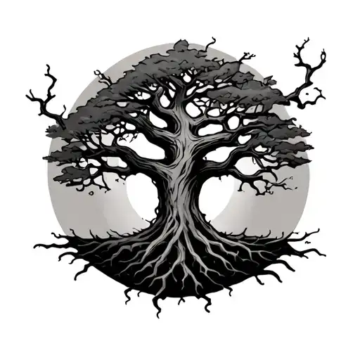 Poison Dead Tree With Sin Of Wrath Deadly Sin