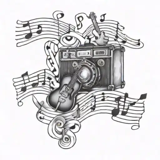 Travel And Music Notes