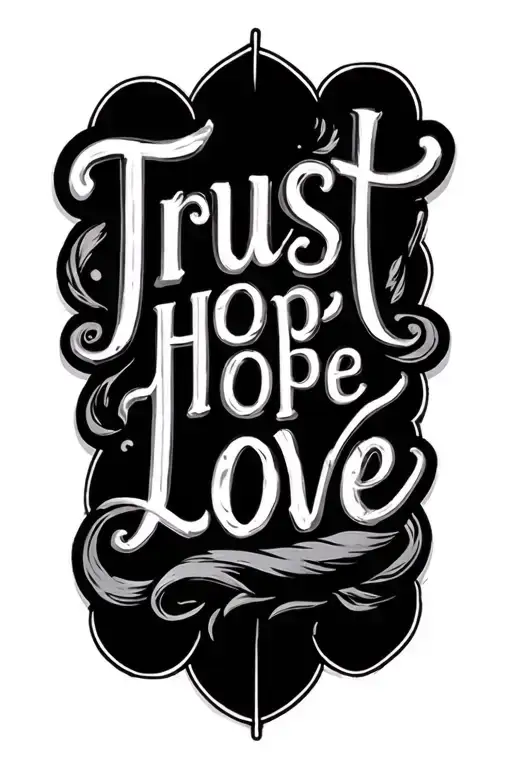 Trust Hope Love