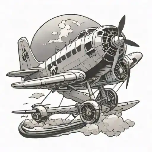 Airplane Breaking Line