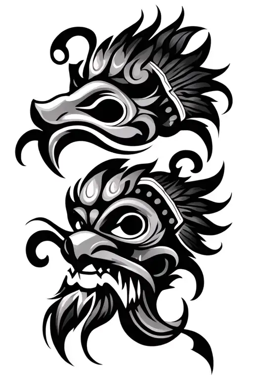 Ooki Mask Nepalese Style