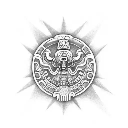 Incorporate Mayan Into A Design Representing Mexico