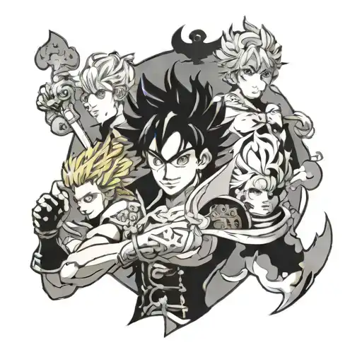 The Anime Called Black Clover With Anime With Fairy Tail The Anime