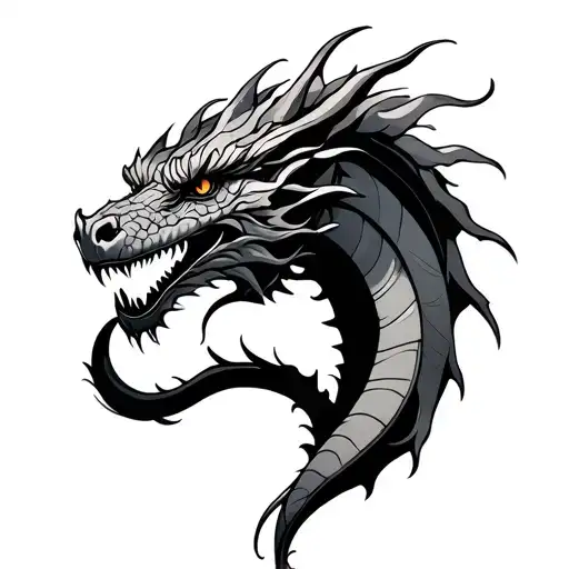 Magic Dragon Inside Ear