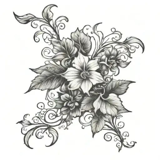 Delicate Vine Growing