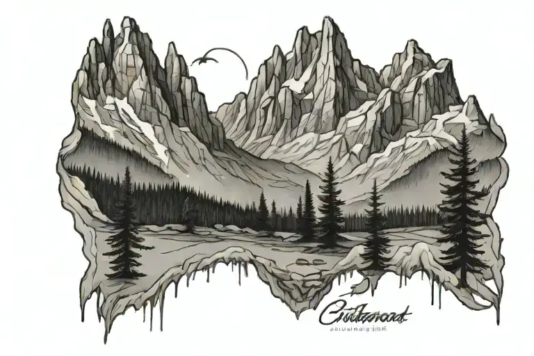 Bitterroot Mountain Range