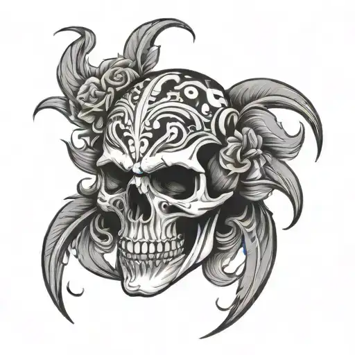 Skull Smoke Tribal