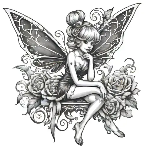 Dark Naughty Tinkerbell Neverland