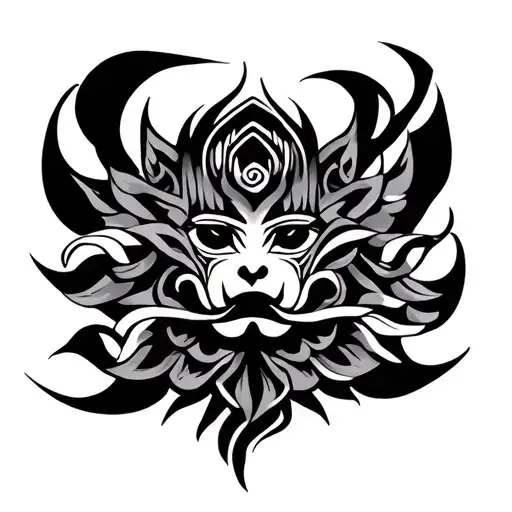 Miyamura Tribal Tatoo With Different