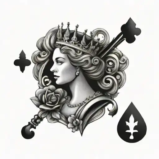 Queen In Card Logo