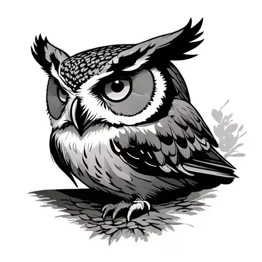 Owl Memorializing Nadine Harris 1926-2025