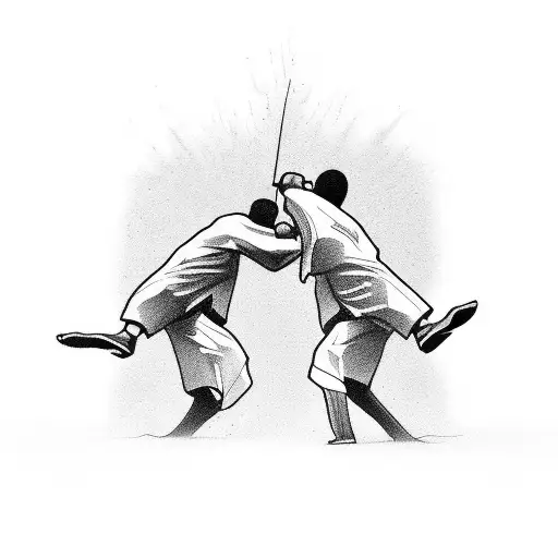 2 Guys Fighting And One Guy Separated Them