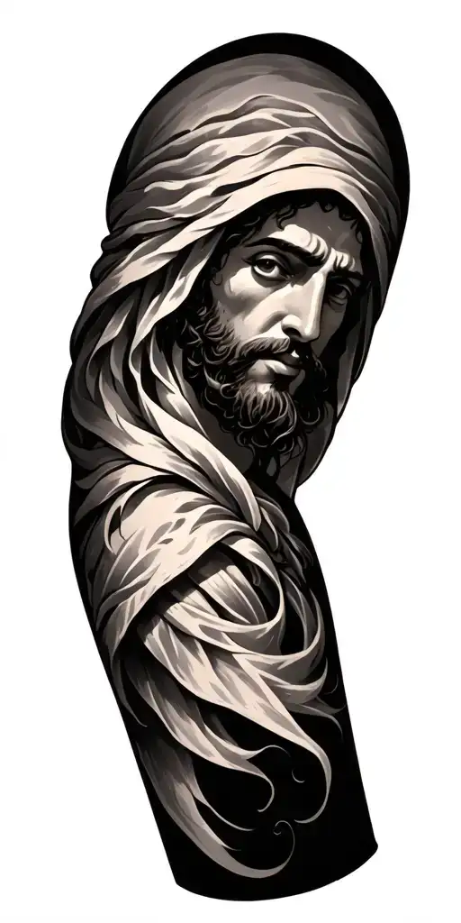 Christian Traditional Right Arm Sleeve