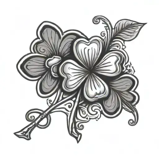 Shamrock Graffiti Style