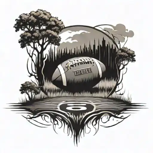 Football Feild For Past Dad