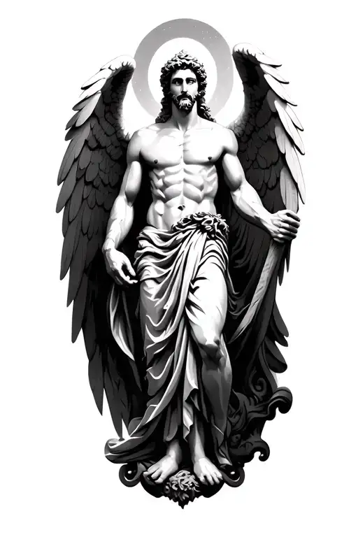 Zeus At The Top Angel Below