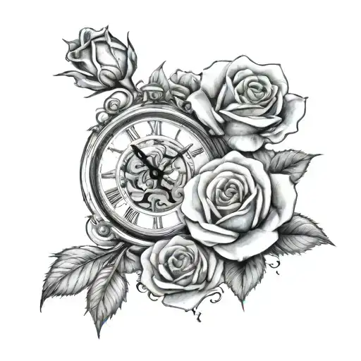 2 Roses 1 Clock 2 Names Incorporated