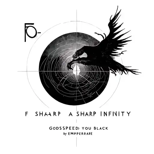 The Album Cover For F Sharp A Sharp Infinity By Godspeed You Black Emperor