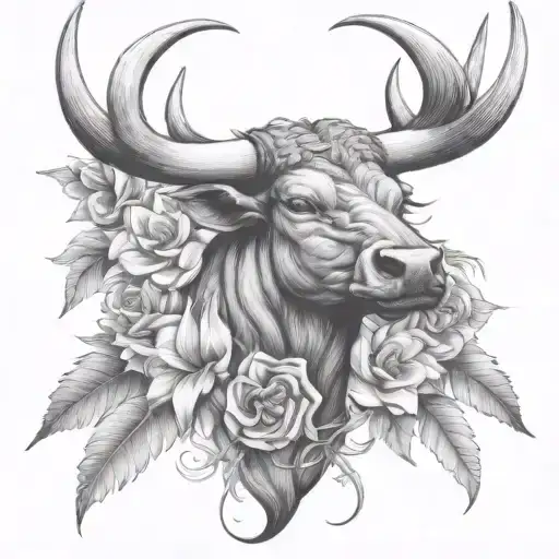 Bull Head Lillie's Intertwined And Feathers Dangling