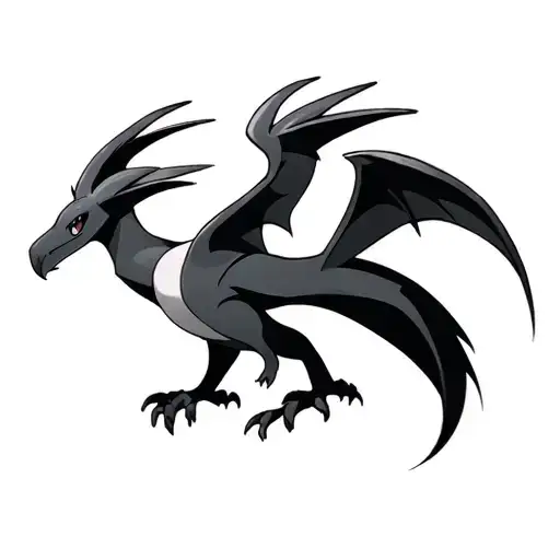 Pokemon Lugia Tatoo And Moltres