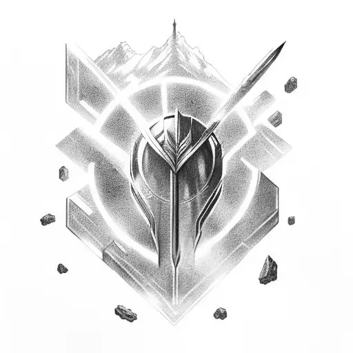 Anduril And Morning Star Lord Of The Rings