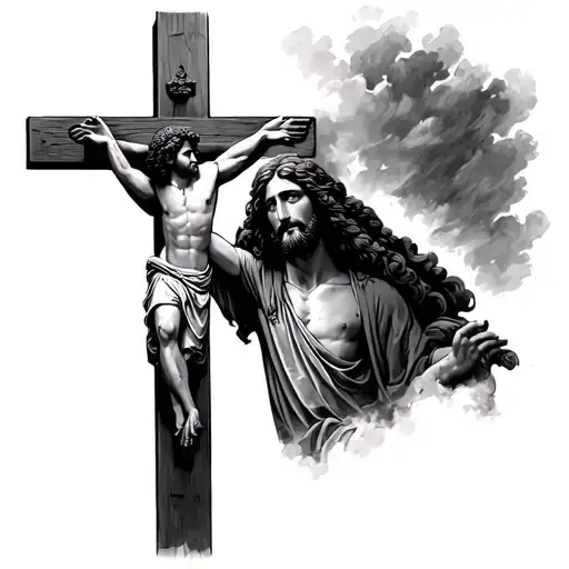 Jesus Cross Luke 24 34
