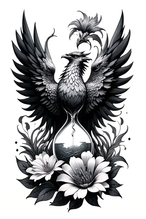 Phoenix Flowers Hourglass