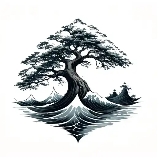The Growing Tree Of The Wave