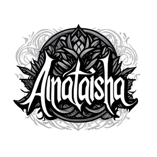 Anastaisha Lettering Design