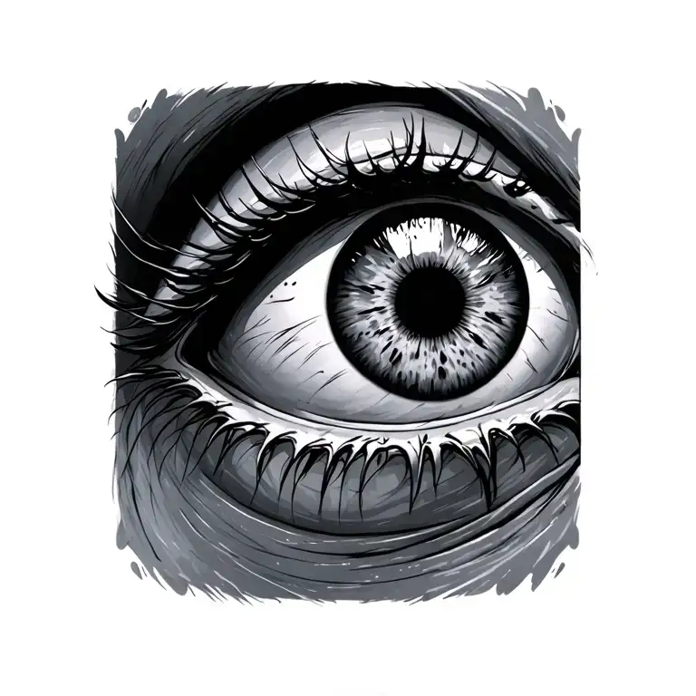 Eye Ball With Evil 1