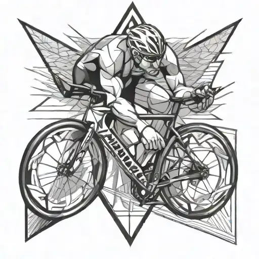 Triangle Shape Triathlon Ironman Triathlon