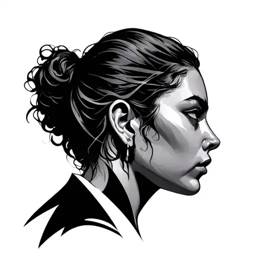 Strength Going Vertically Behind Ear