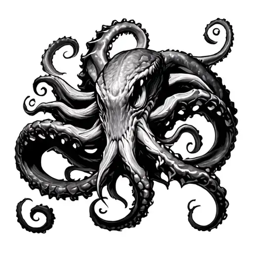 Kraken From Crash Of Titans