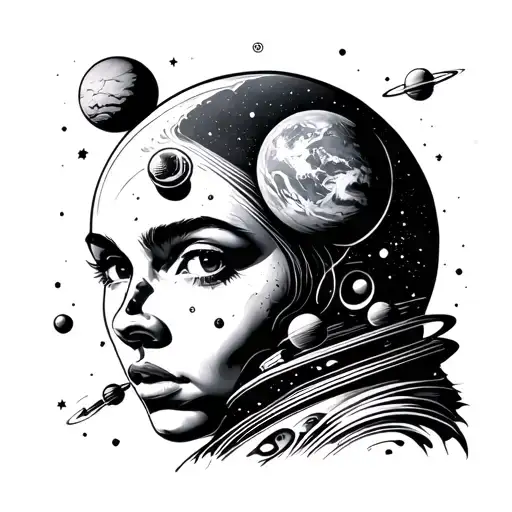 Space Universe Vaporwave