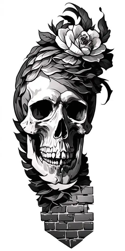 Traditional Style Tattoo With Inspiration Tattoo Of Another Brick